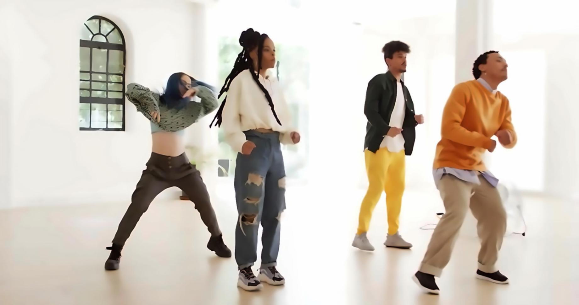 Couple pratiquant la danse en connexion dans notre studio de Saint-Étienne